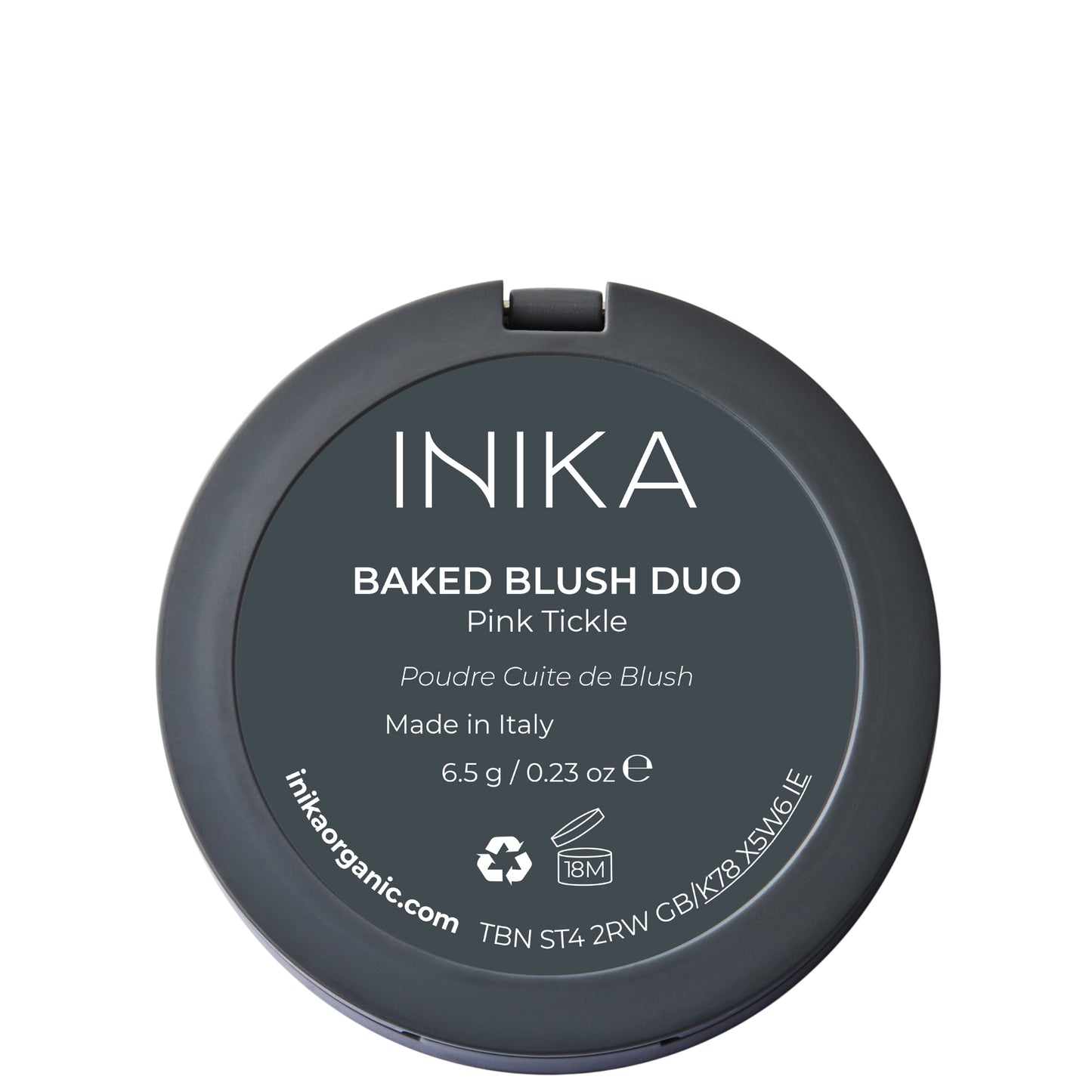 INIKA Baked Blush Duo - Pink Tickle