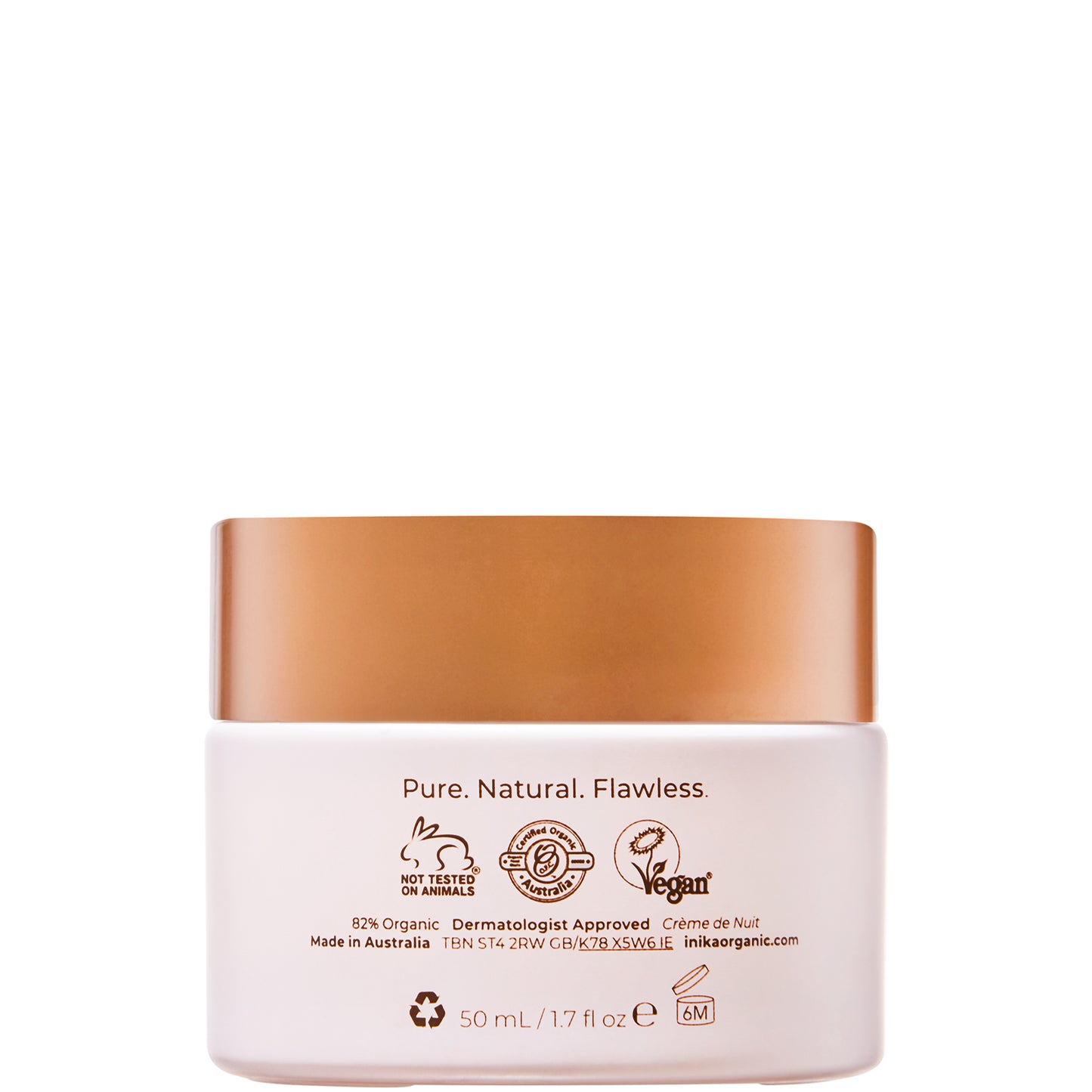 INIKA Organic Phytofuse Renew Night Cream 50ml