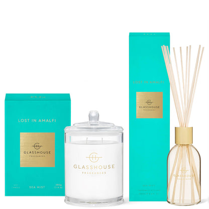 Glasshouse Lost in Amalfi Candle and Liquid Diffuser