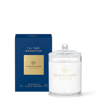 Glasshouse I'll Take Manhattan Candle and Liquid Diffuser