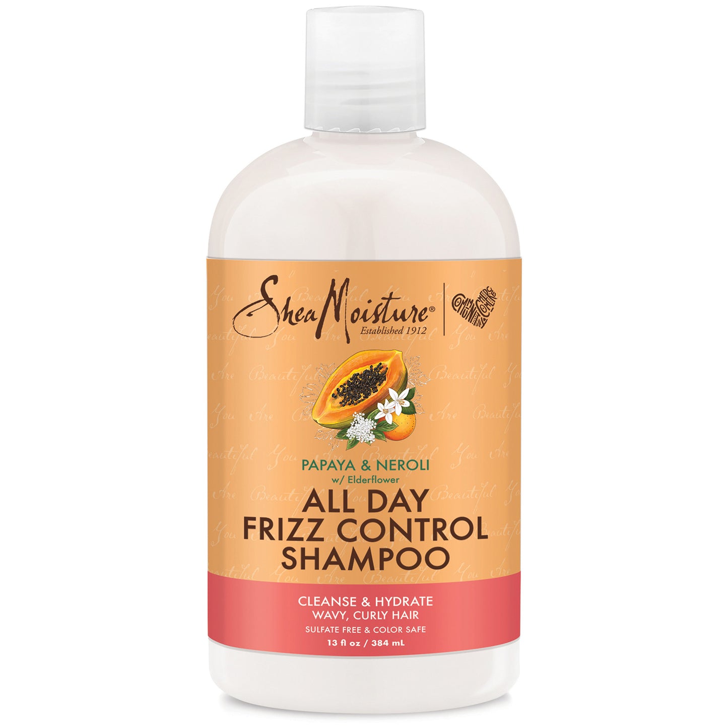 SheaMoisture Papaya & Neroli All Day Frizz Control Shampoo 384ml