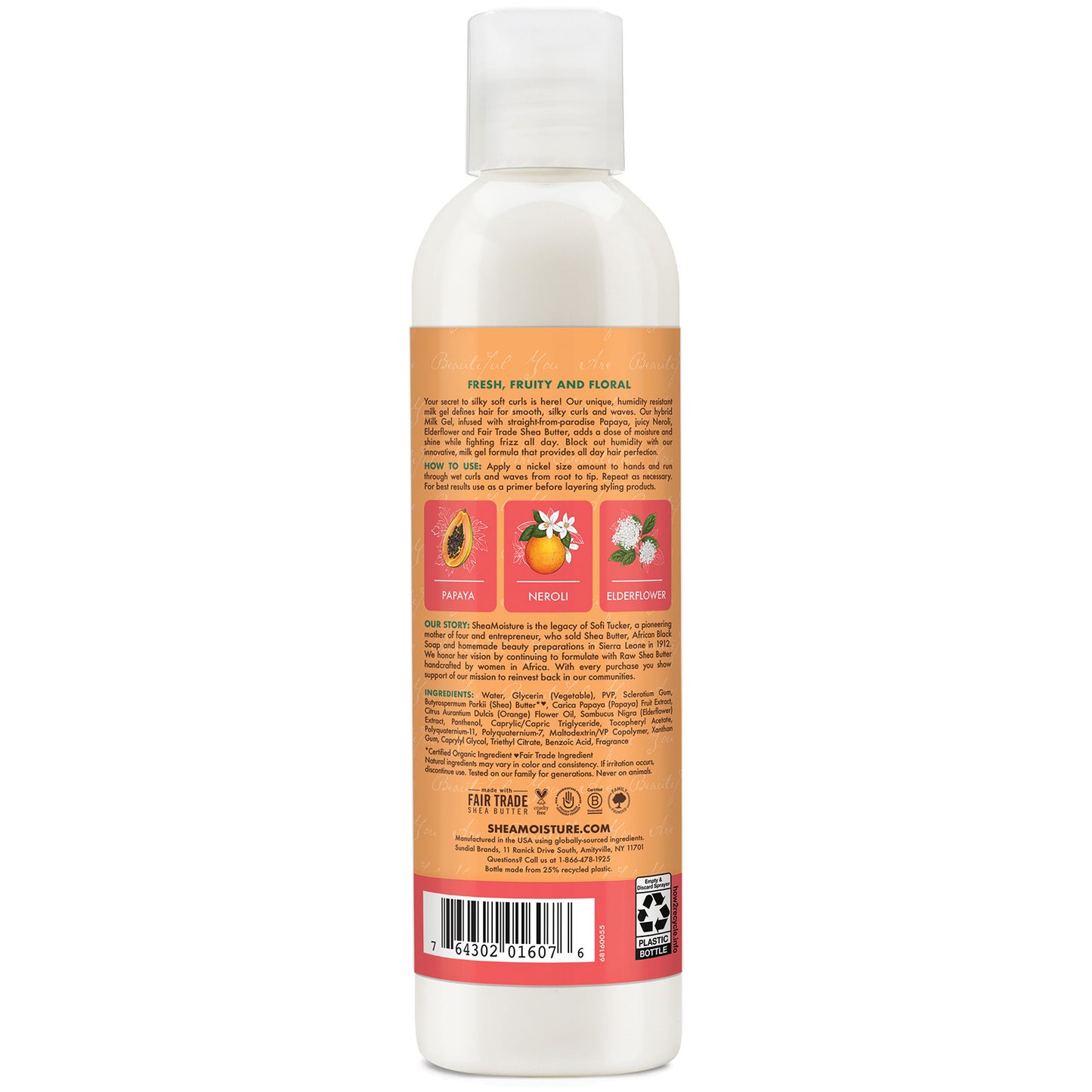 SheaMoisture Papaya & Neroli All Day Frizz Control Milk Gel 237ml