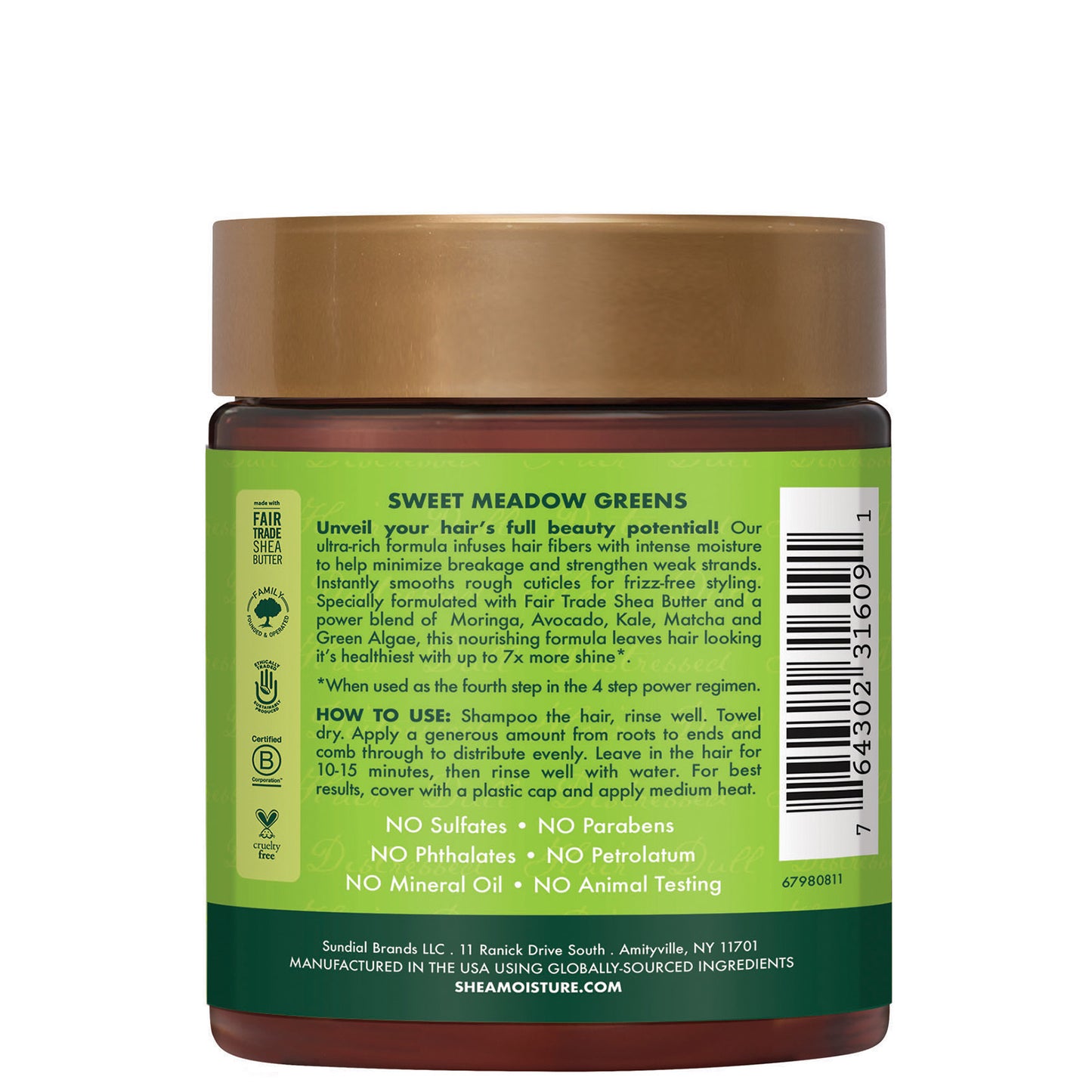 SheaMoisture Moringa and Avocado Power Greens Reconstructor 227ml