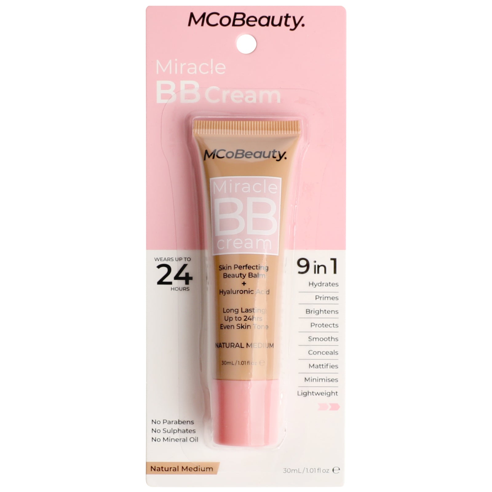 MCoBeauty Miracle BB Cream 30ml (Various Shades)