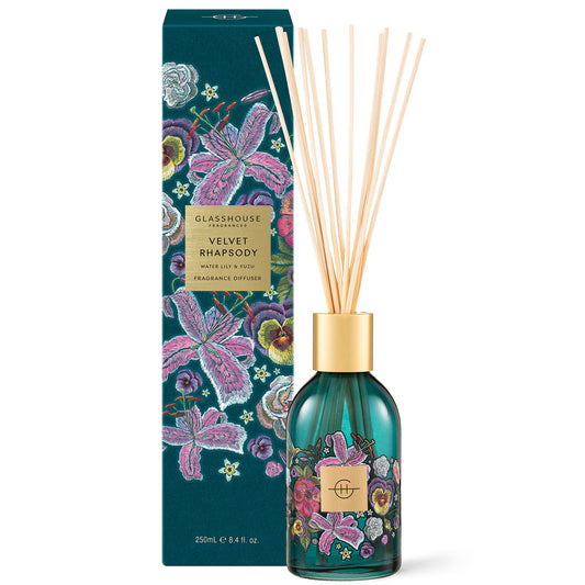 Glasshouse Fragrances Velvet Rhapsody Diffuser 250ml