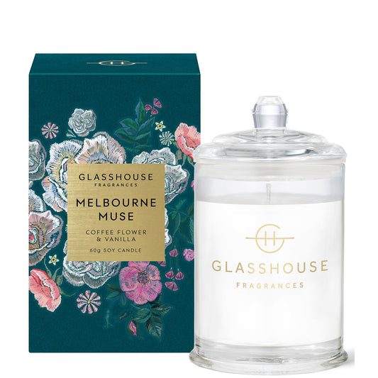 Glasshouse Fragrances Melbourne Muse Candle 60g