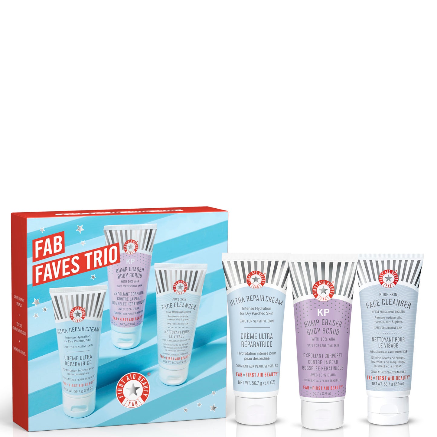 First Aid Beauty FAB Faves Trio Kit