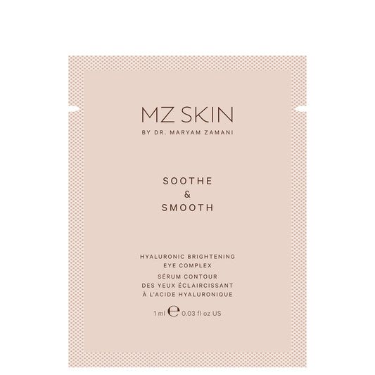 MZ Skin Soothe and Smooth Hyalaronic Brightening Eye Complex Sachet 1ml