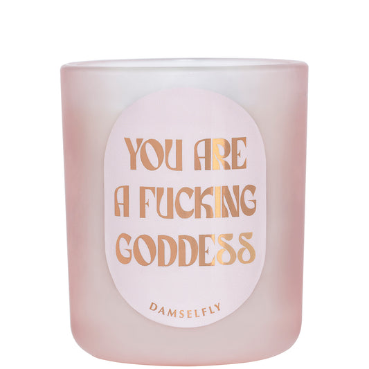 Damselfly Goddess Candle 300g