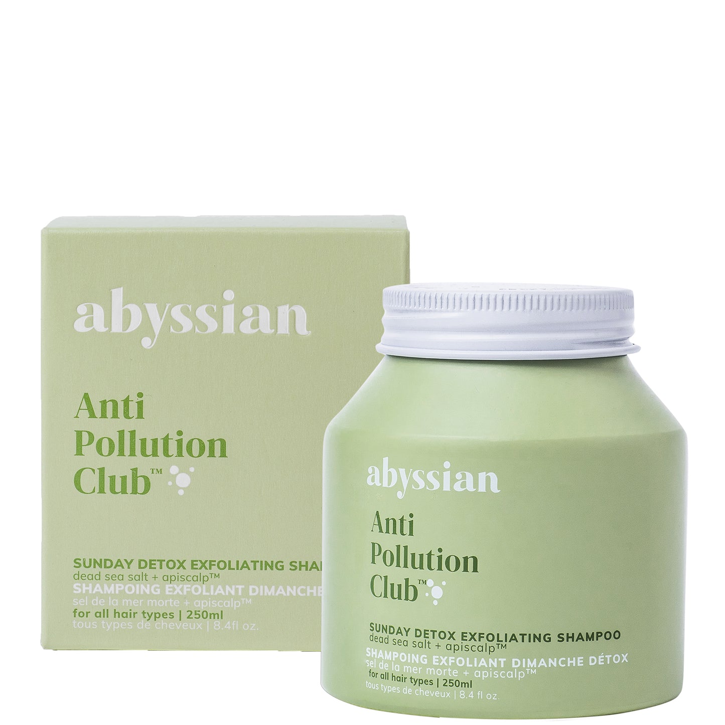 Abyssian Sunday Detox Exfoliating Shampoo 250ml