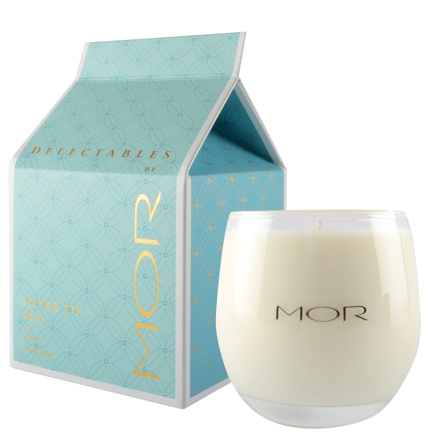 MOR Silver Tip Tea Soy Candle 250g