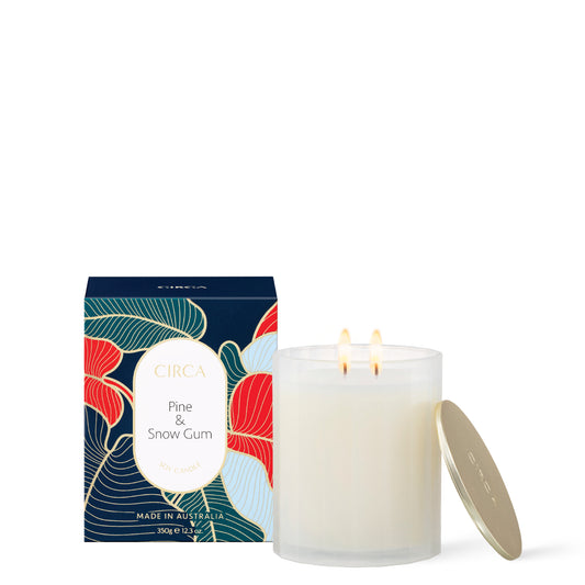 CIRCA Christmas Pine and Snow Gum Candle 350g