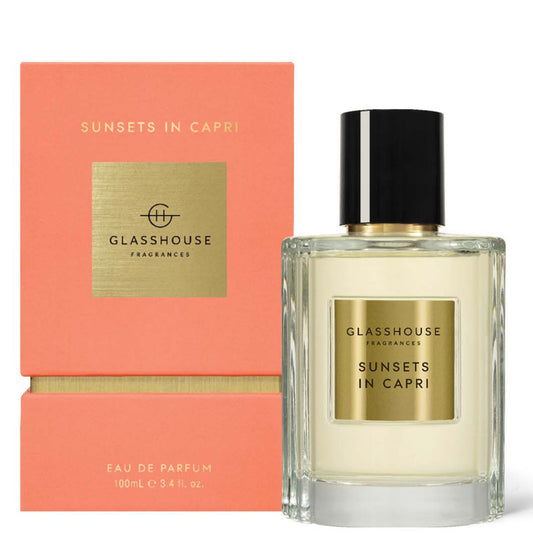 Glasshouse Fragrances Sunsets in Capri Eau de Parfum 100ml