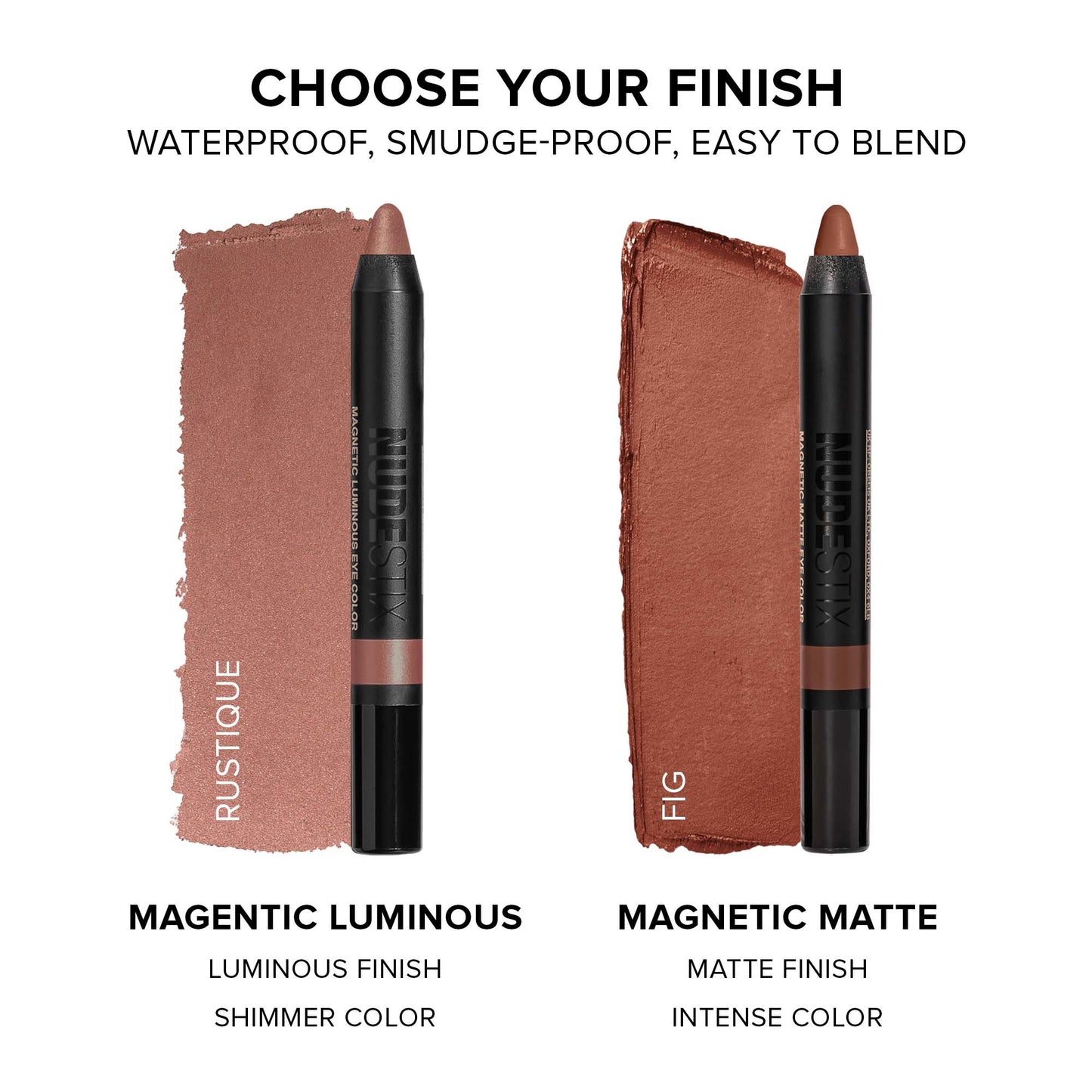 NUDESTIX Magnetic Luminous Eye Colour 2.8g (Various Shades)