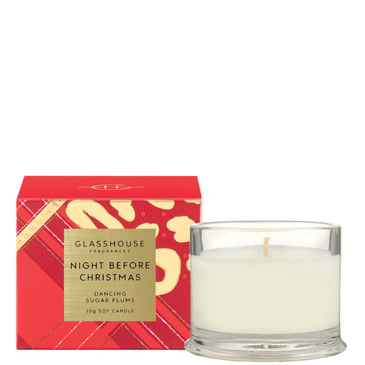 Glasshouse Fragrances Christmas - Night Before Christmas Candle 30g