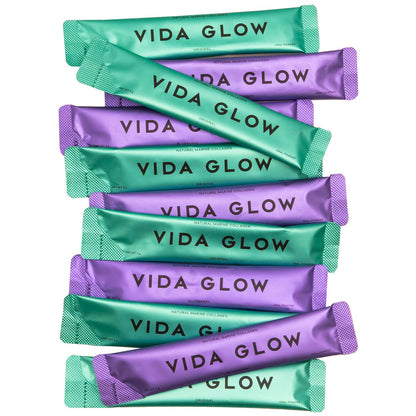 Vida Glow Mixed Natural Marine Collagen Trial Pack - 14 Serves