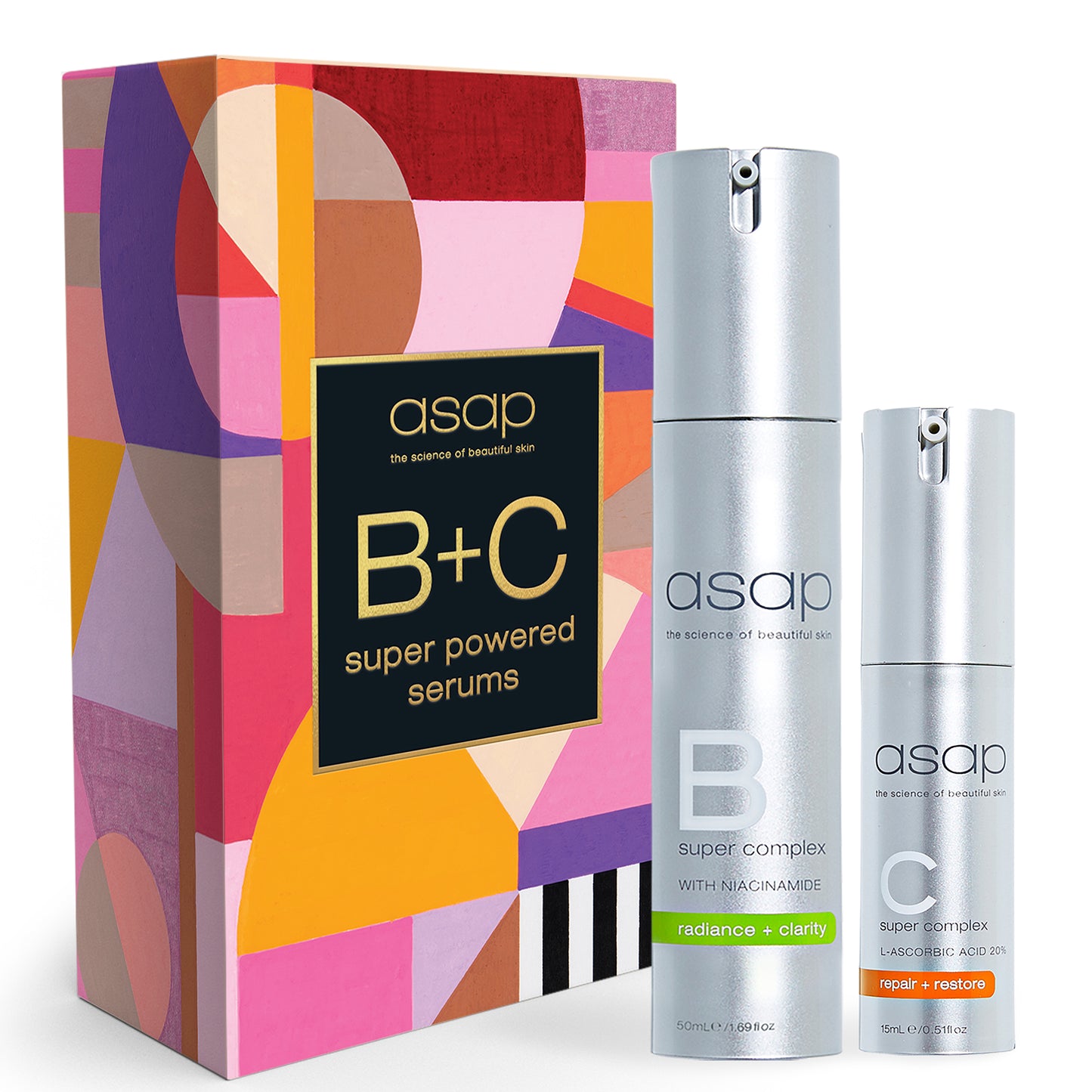 asap B and C - Super Powered Serums Set