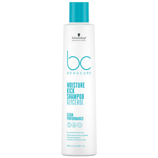 Schwarzkopf BC Clean Performance Moisture Kick Shampoo 250ml