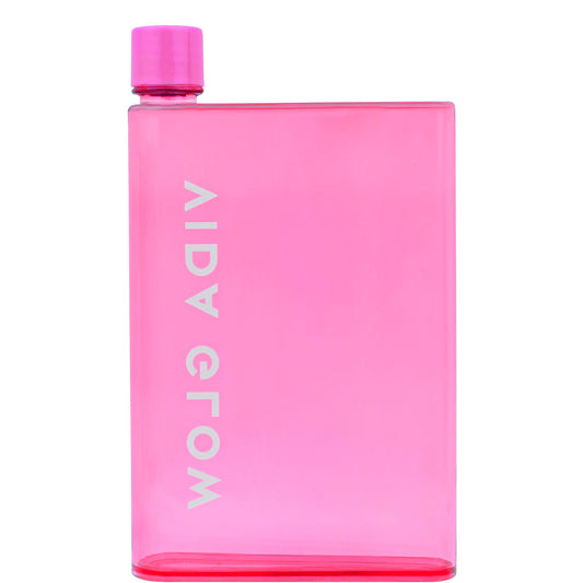 Vida Glow Pink Water Bottle 200ml