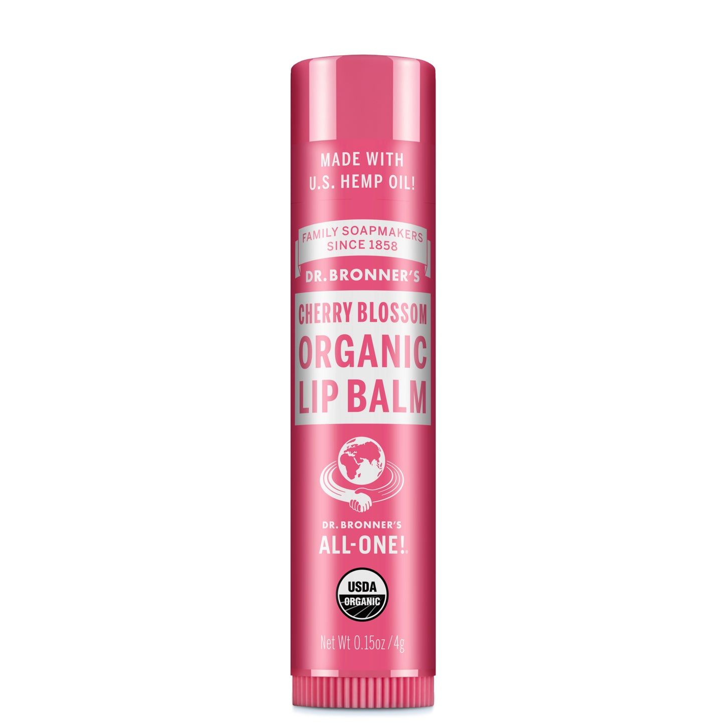 Dr. Bronner's Organic Lip Balm - Cherry Blossom