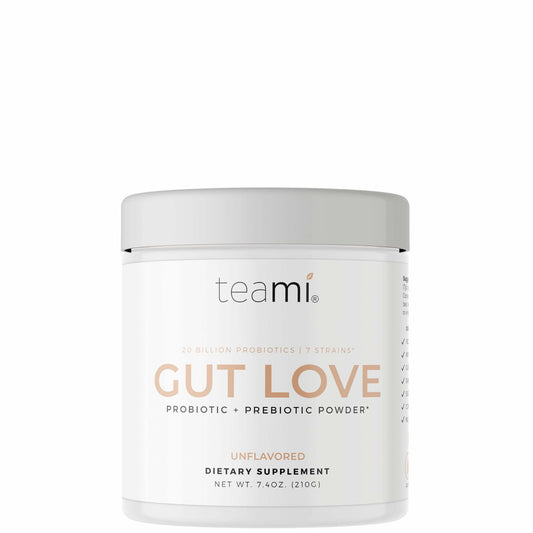 Teami Gut Love Probiotic and Prebiotic Powder - Unflavoured