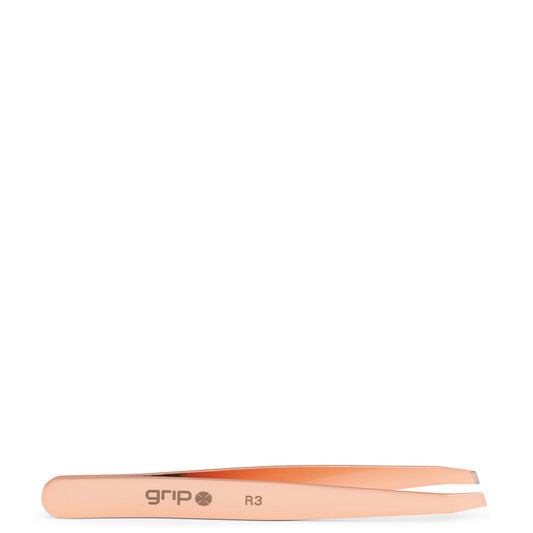 Caronlab Claw Slanted Tip Tweezer - Rose Gold