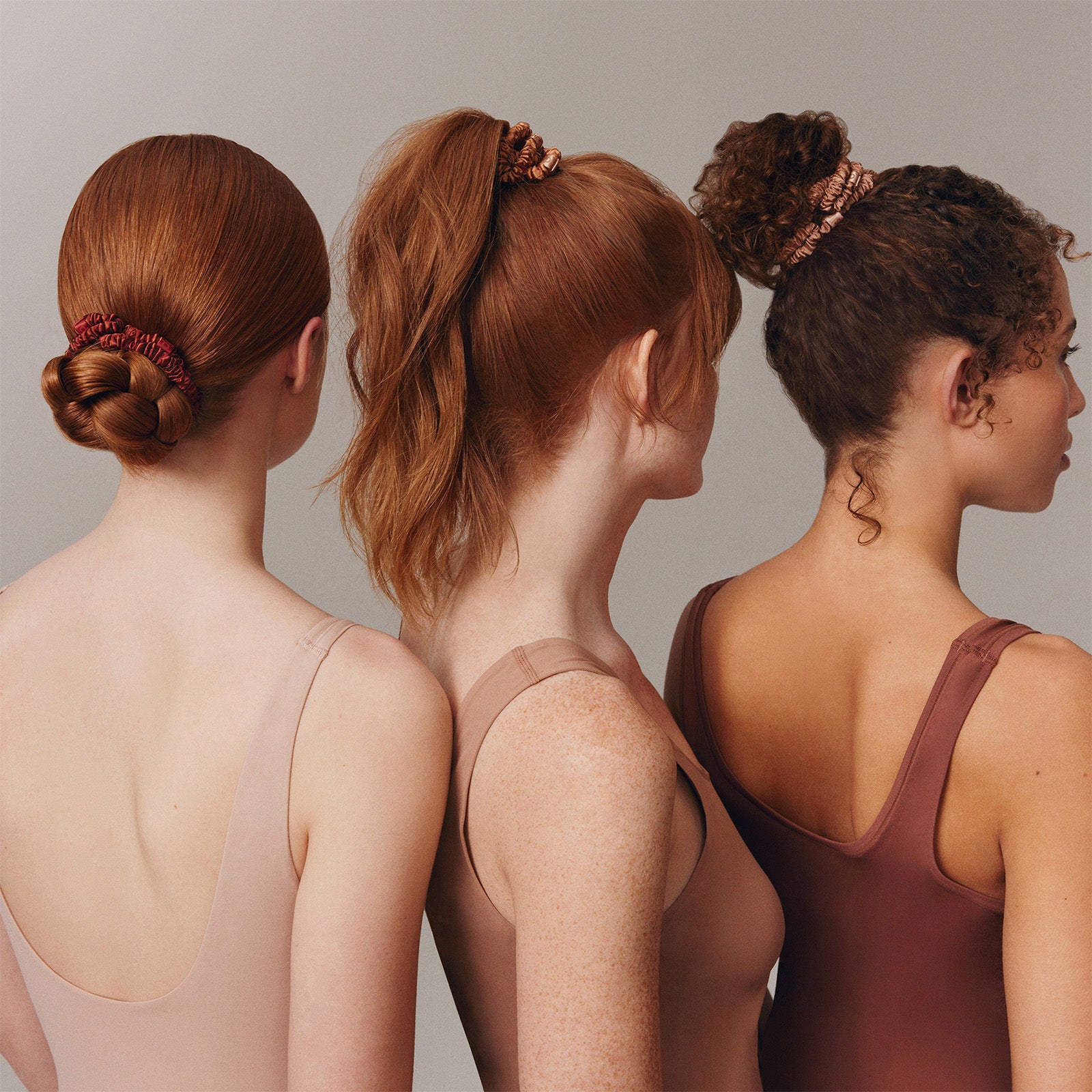 Slip Pure Silk Skinny Scrunchies (Various Colours)