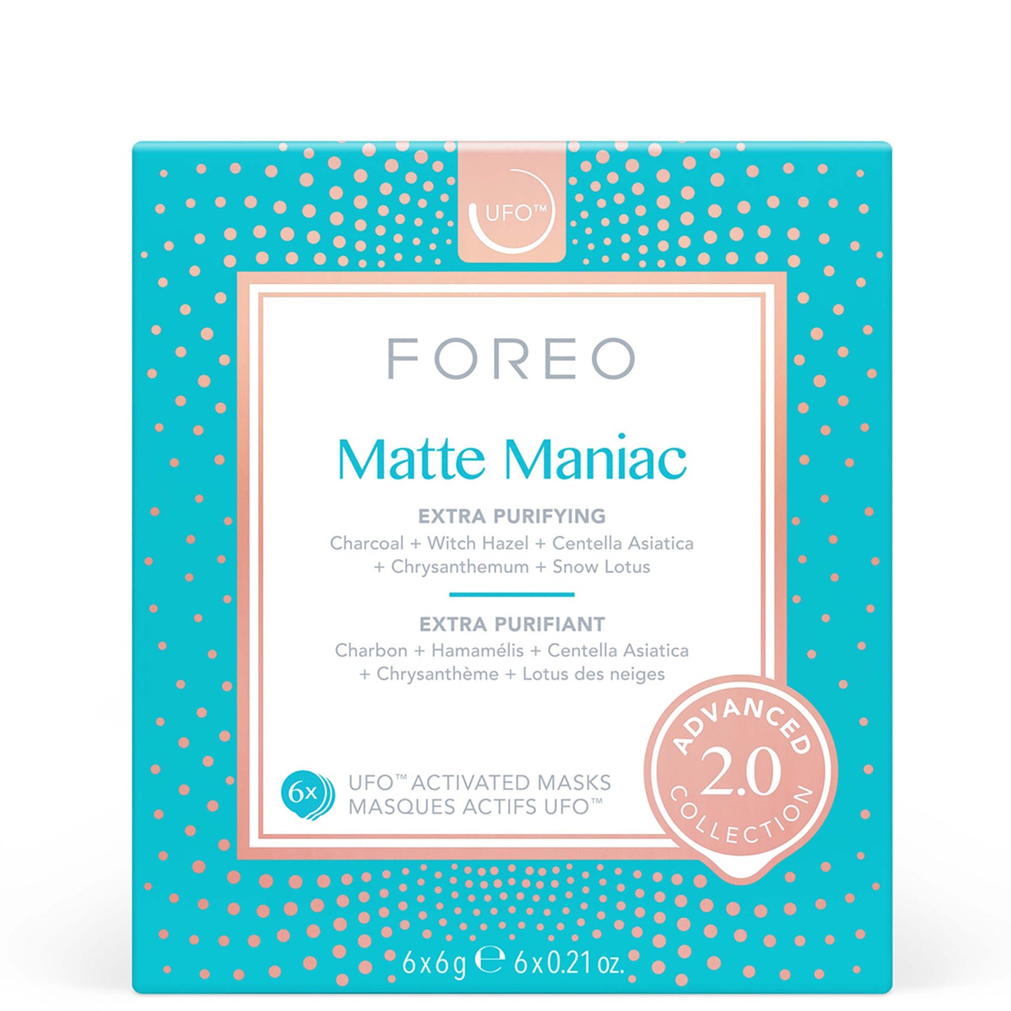 FOREO UFO Masks Matte Maniac 2.0 x6