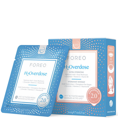 FOREO UFO Masks H2Overdose 2.0 x6