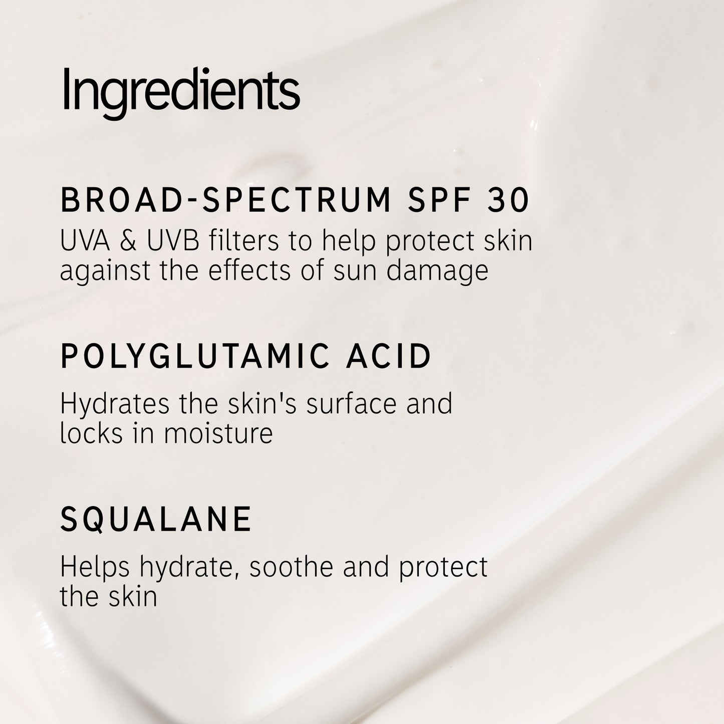 The INKEY List Polyglutamic Acid Dewy Sunscreen SPF30 50ml