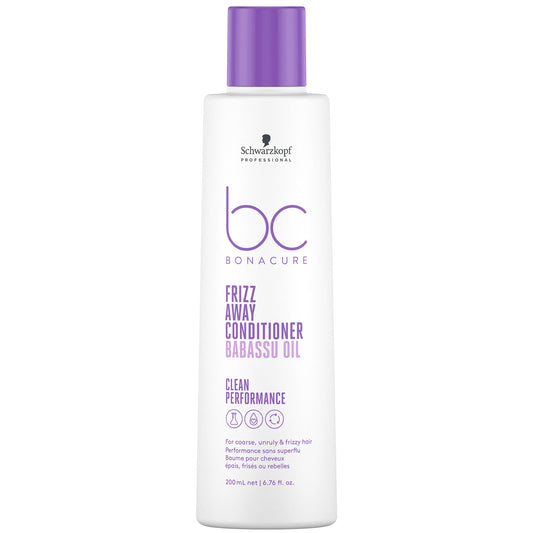 Schwarzkopf Professional BC Bonacure Clean Performance Frizz Away Conditioner 200ml