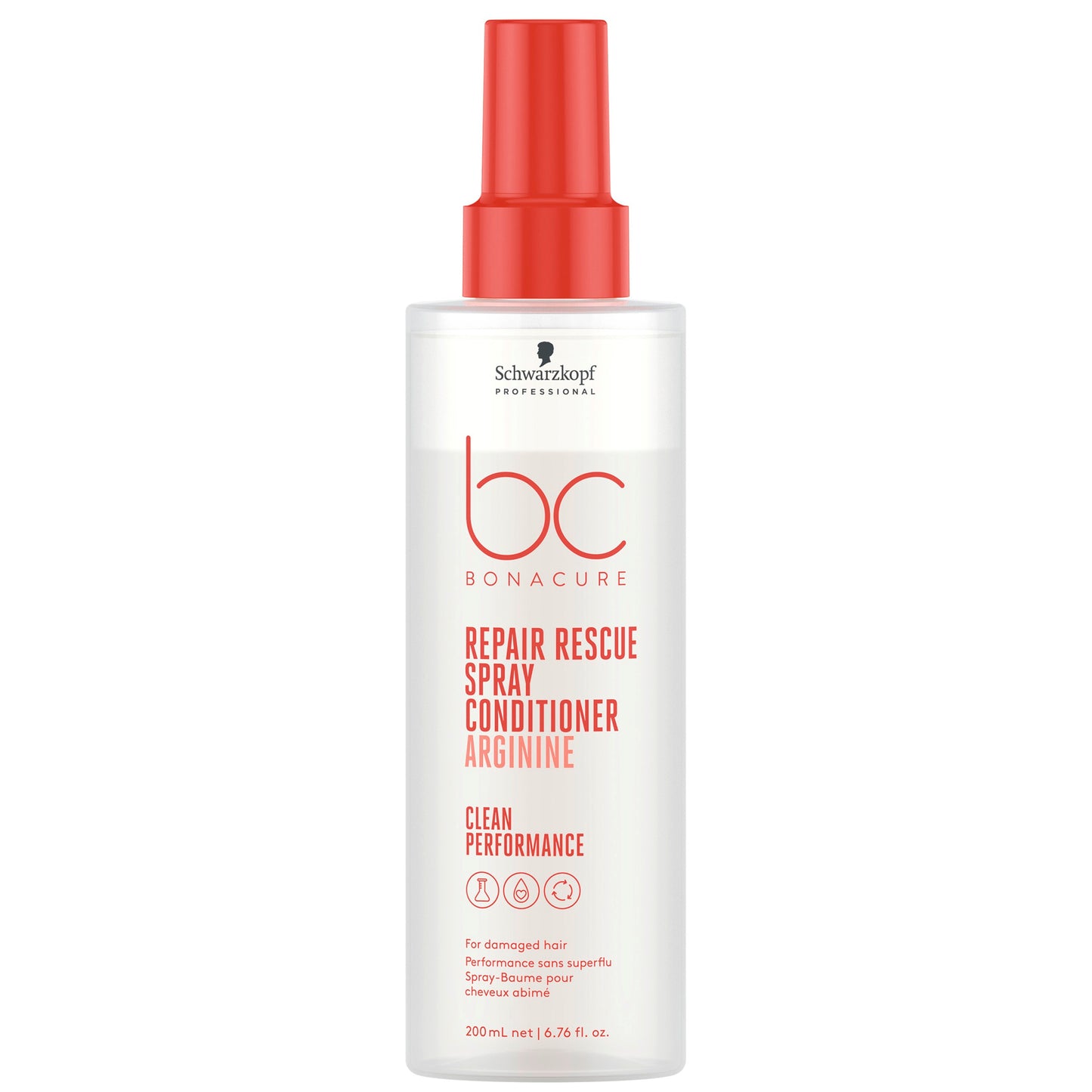 Schwarzkopf Professional BC Clean Performance Repair Rescue Spray Conditioner 200ml