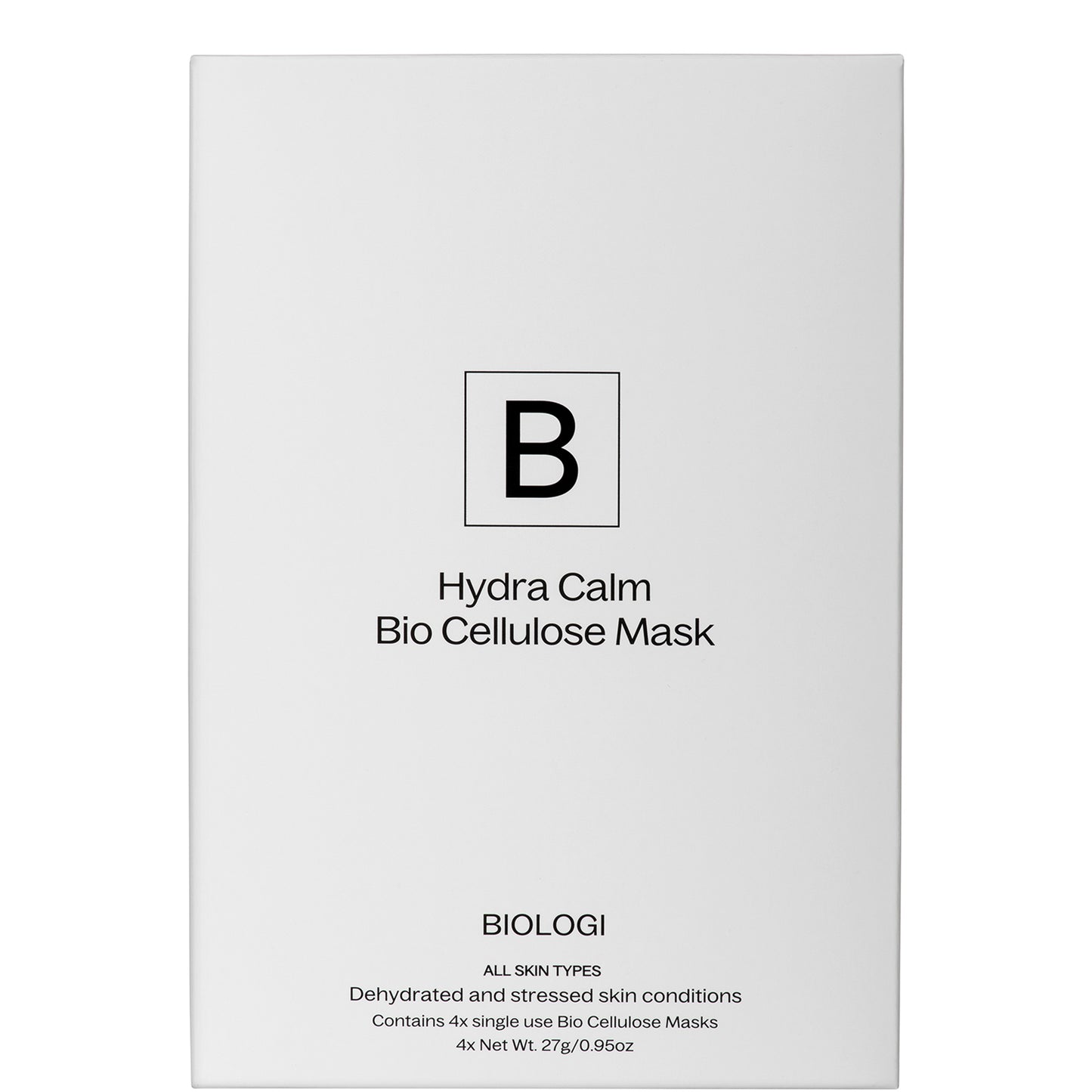 Biologi Hydra Calm Bio Cellulose Mask (Set of 4)