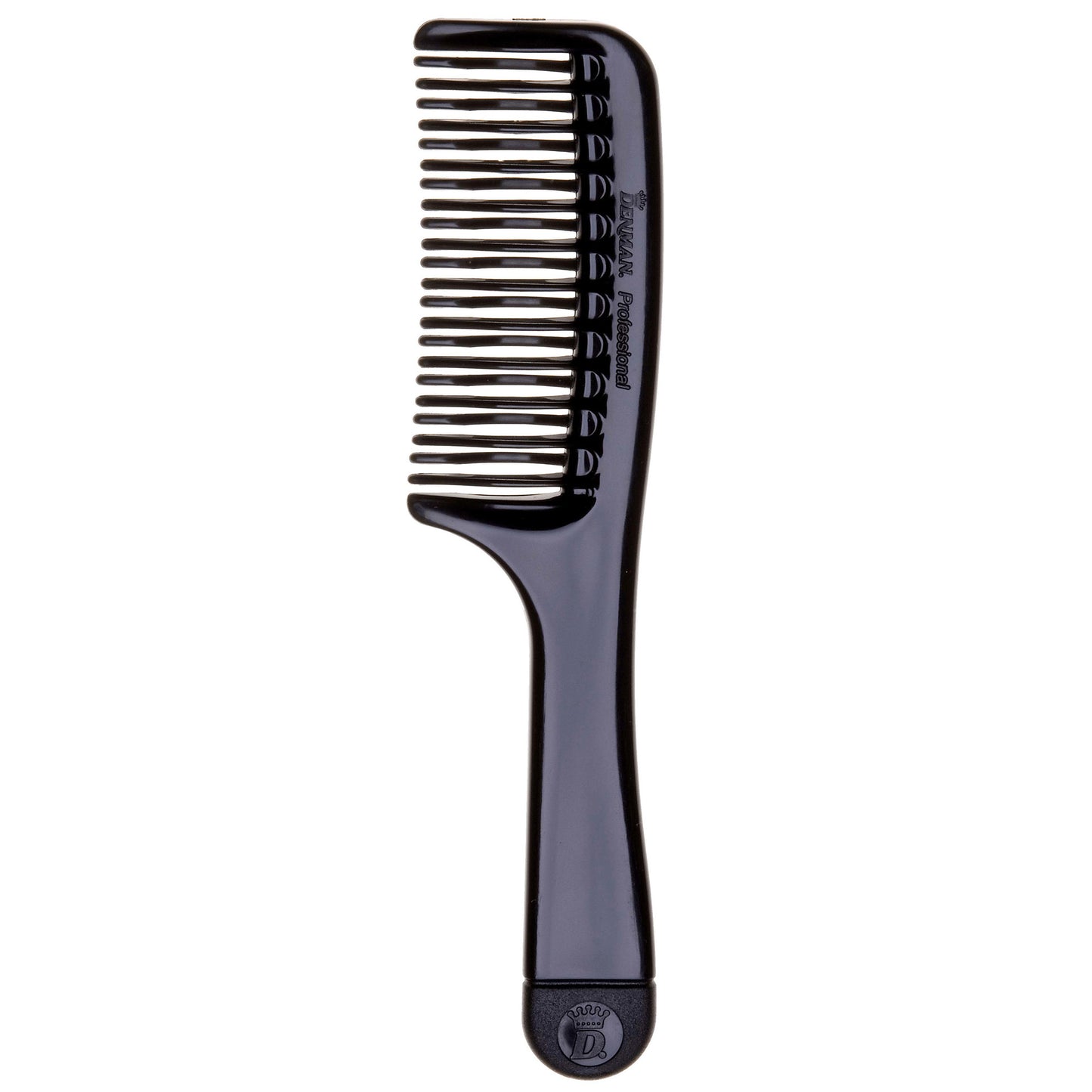 Denman D24 Detangling 213mm Comb - Black