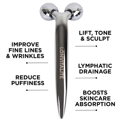 Lonvitalite Platinum Contour Face Roller