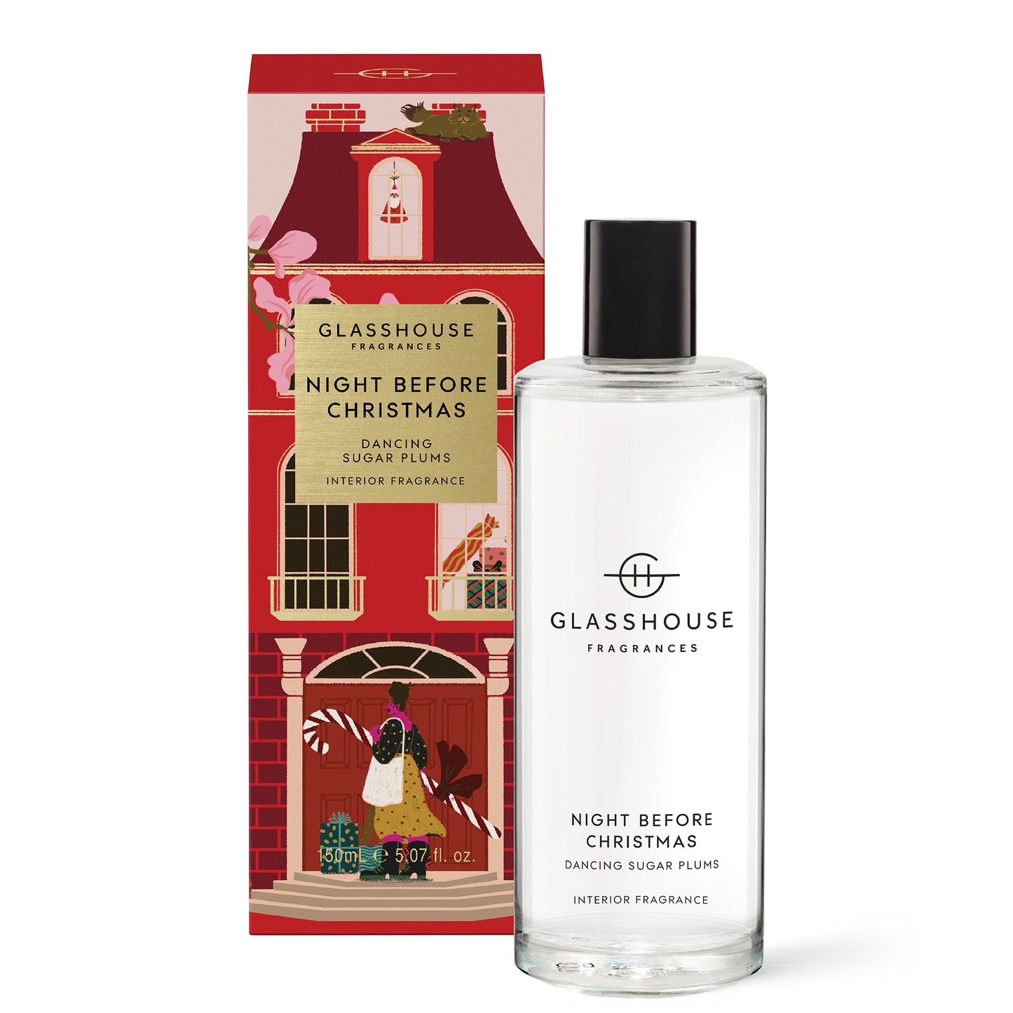 Glasshouse Fragrances Night Before Christmas Interior Fragrance 150ml