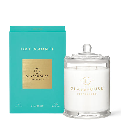 Glasshouse Fragrances Lost in Amalfi Candle 760g