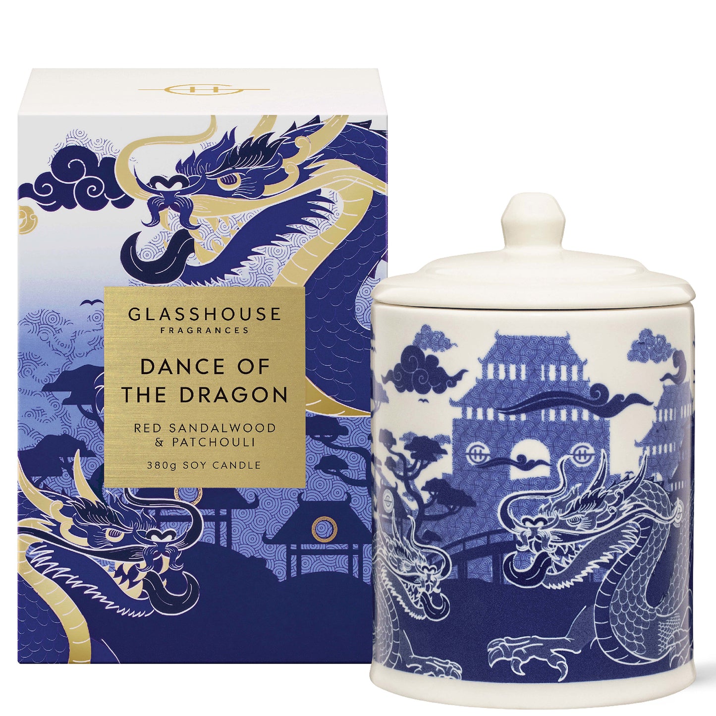 Glasshouse Fragrances Dance of The Dragon Candle 380g