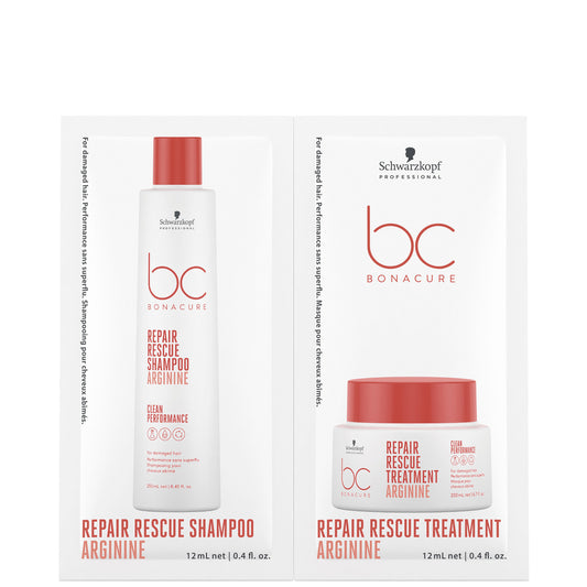 Schwarzkopf Professional BC Clean Performance Repair Rescue Duo Sachet 2 x 12ml