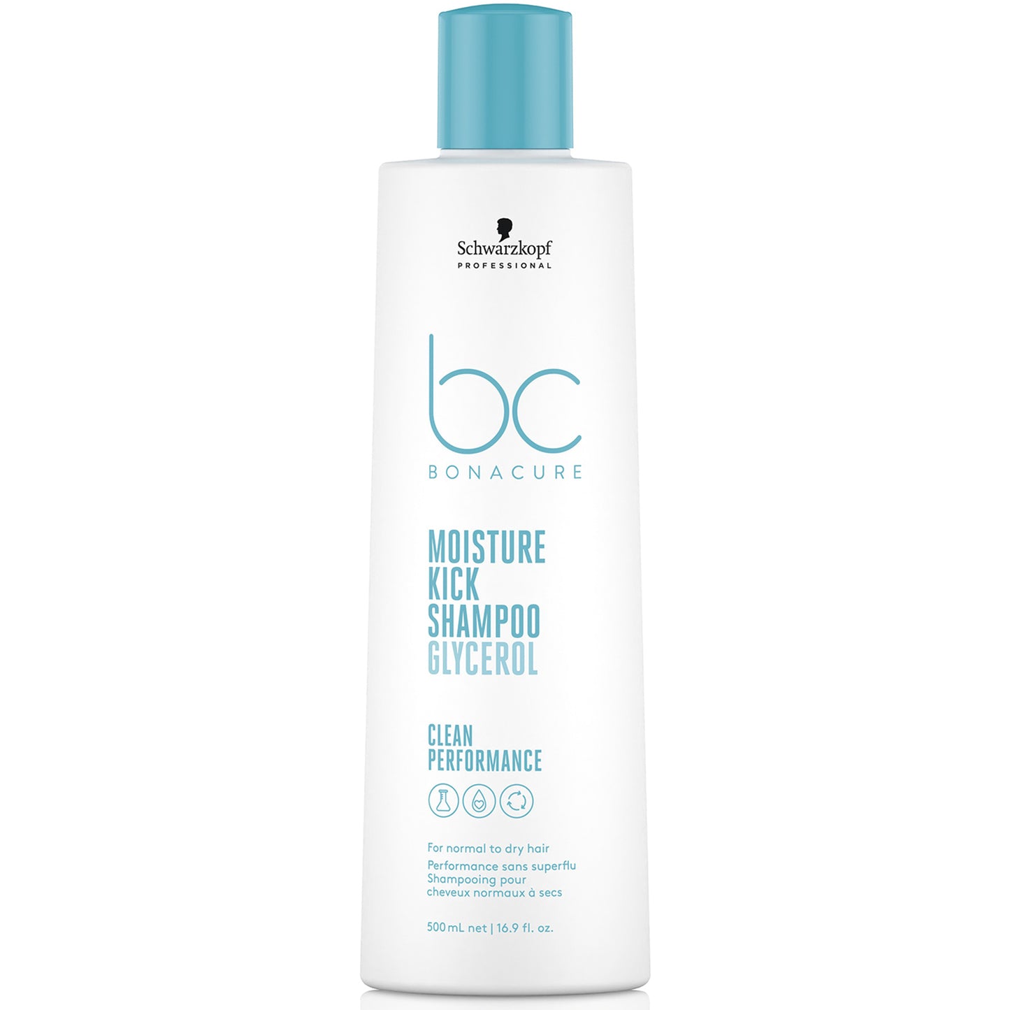 Schwarzkopf Professional BC Clean Performance Moisture Kick Shampoo 500ml