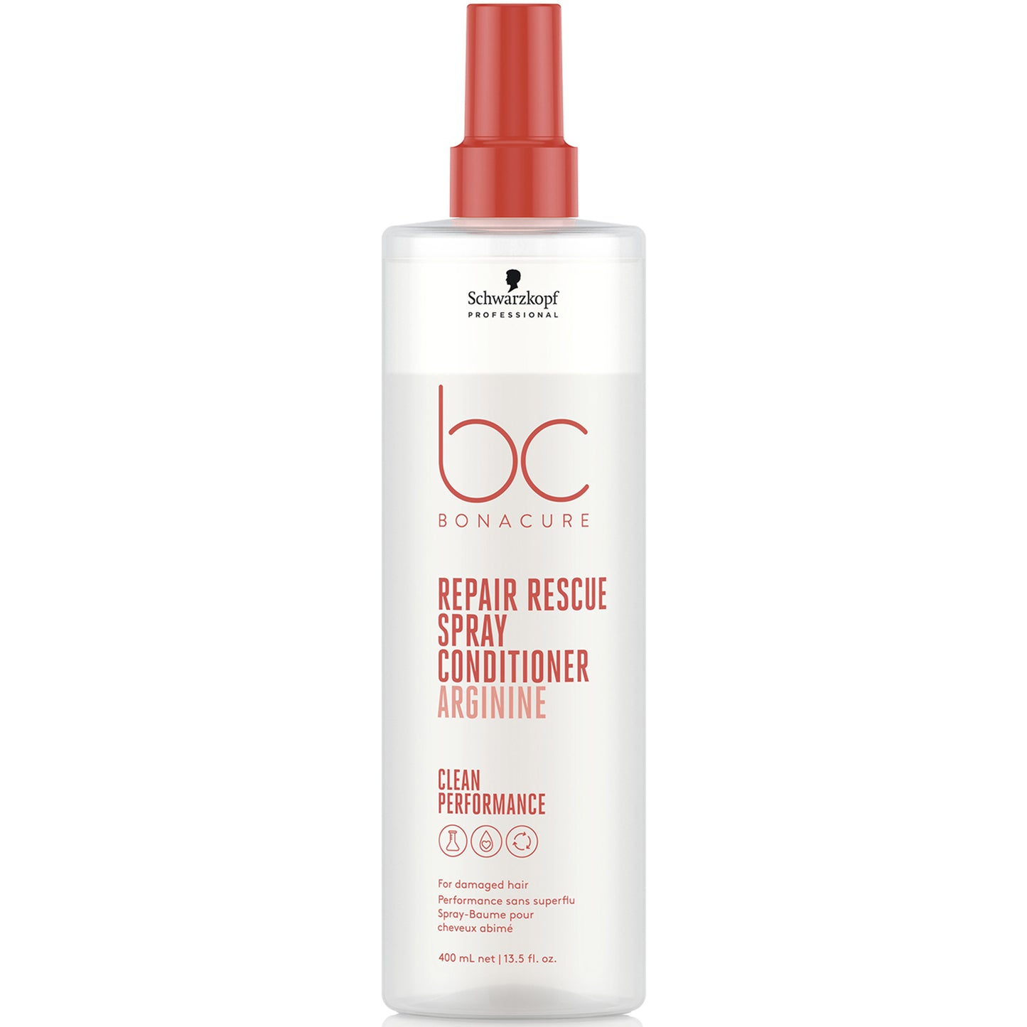 Schwarzkopf Professional BC Clean Performance Repair Rescue Spray Conditioner 400ml