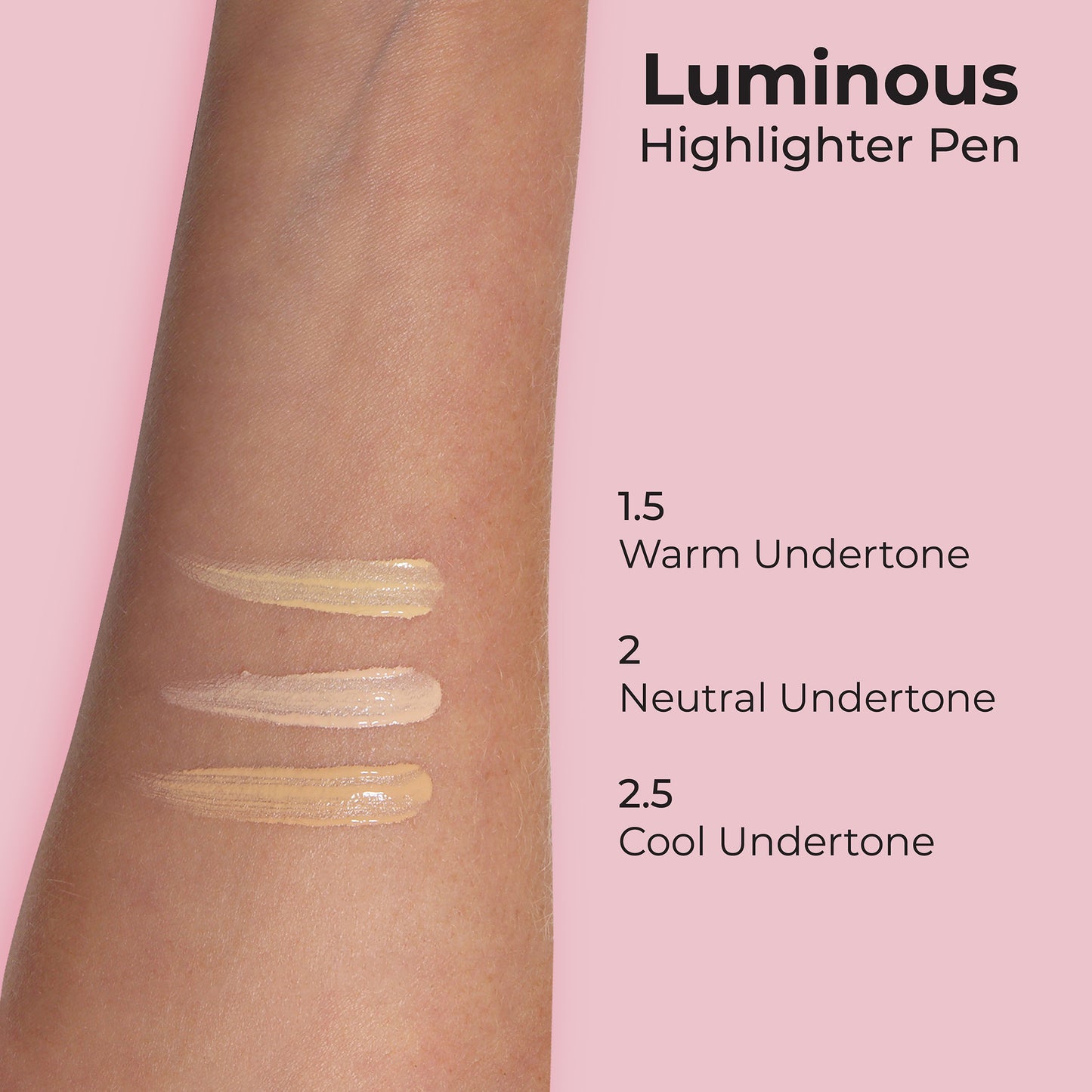 MCoBeauty Luminous Highlighter Pen 2.5ml (Various Shades)