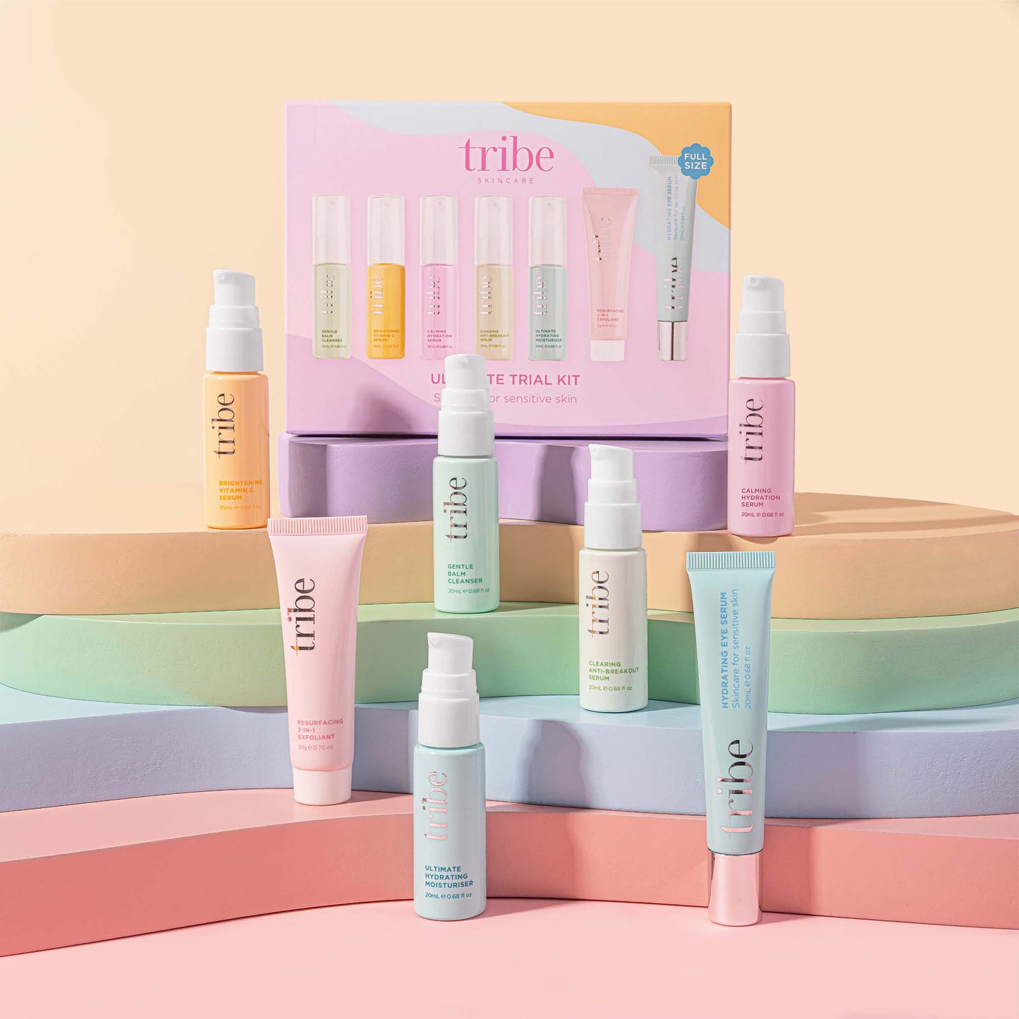 Tribe Skincare Ultimate Trial Kit