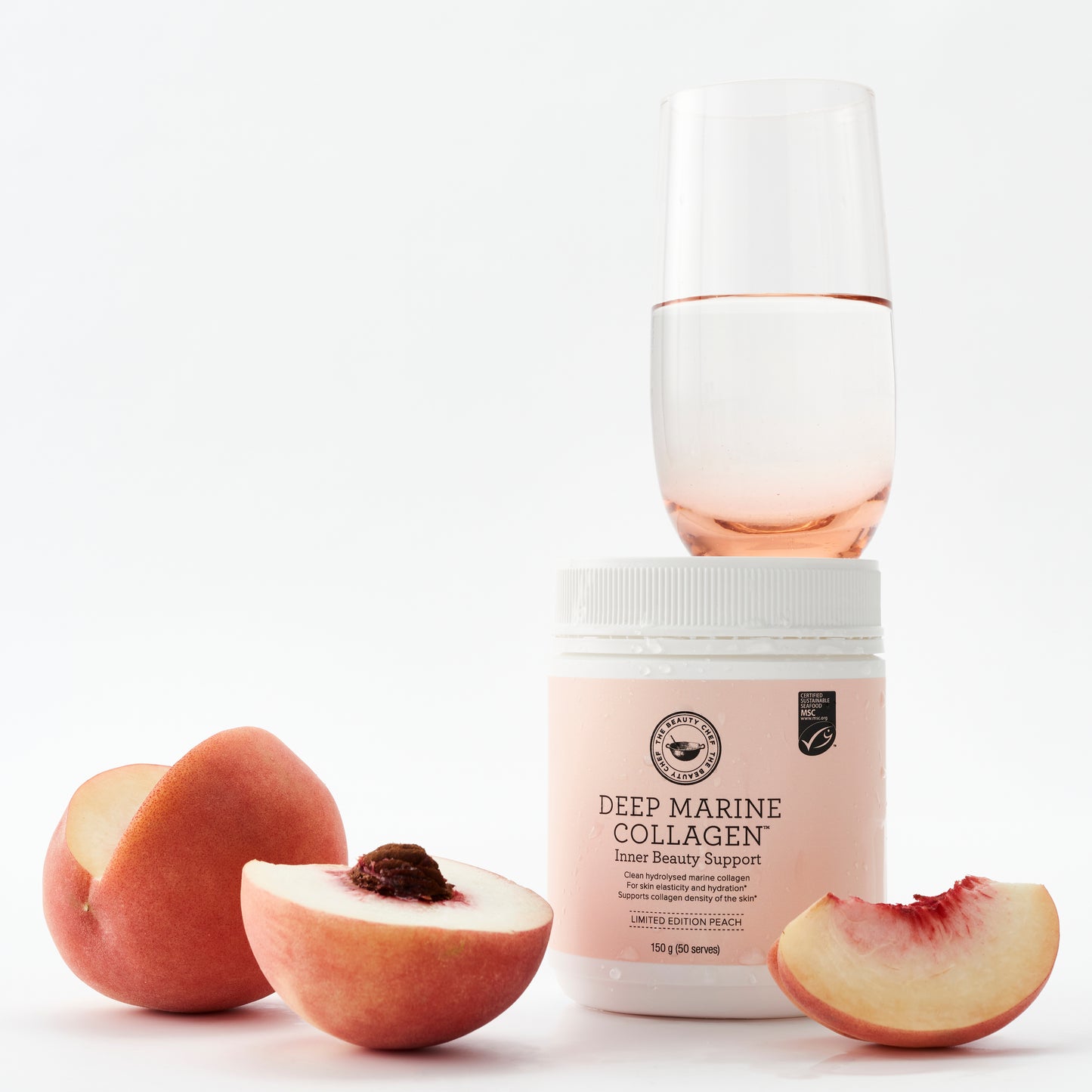 The Beauty Chef Deep Marine Collagen - Peach 150g