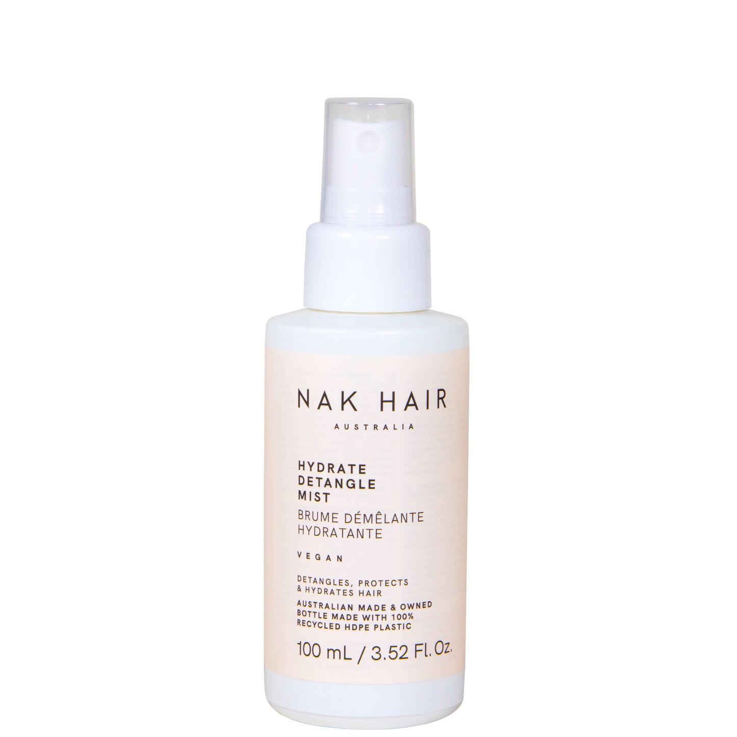 NAK Hydrate Detangle Mist 100ml