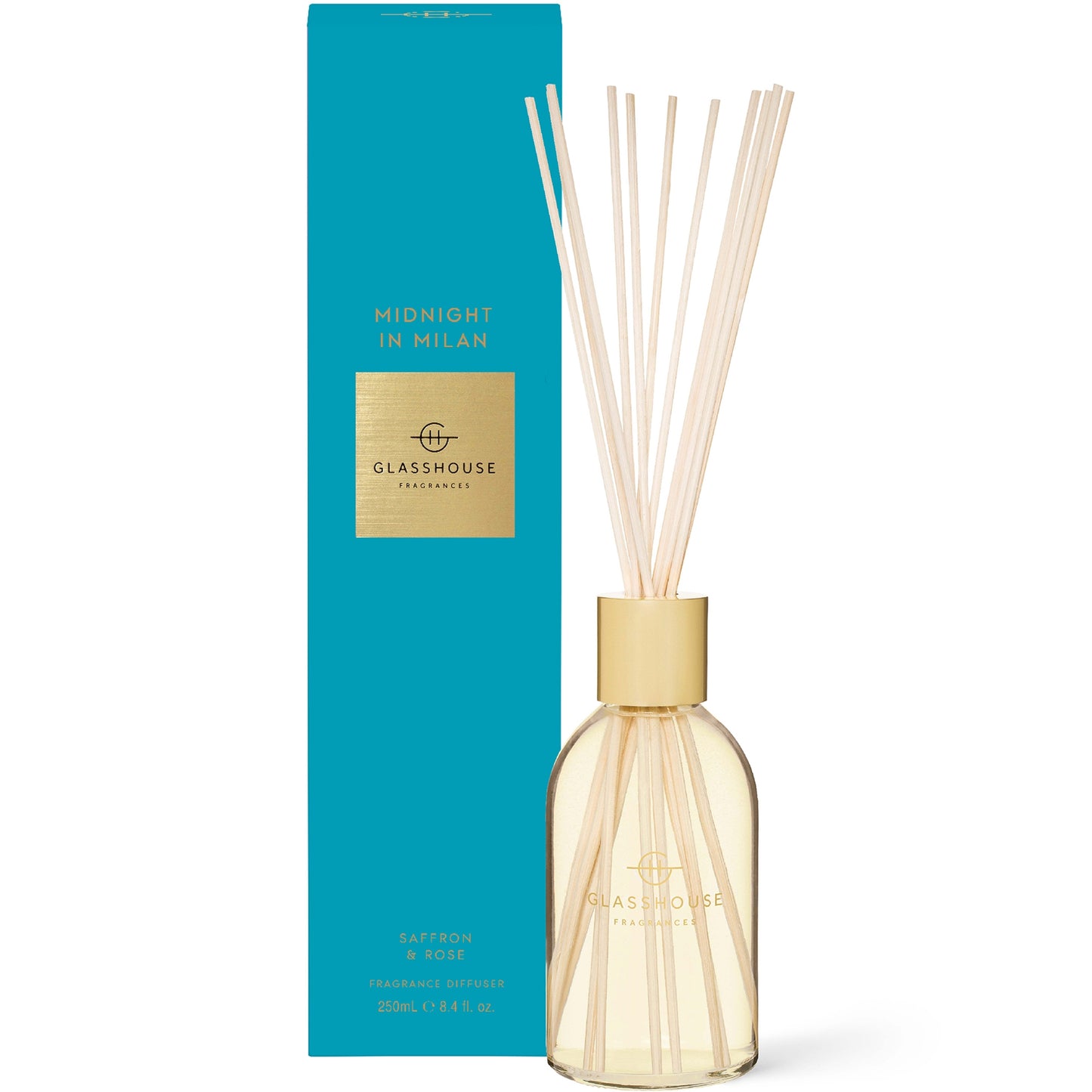 Glasshouse Fragrances Midnight in Milan Diffuser 250ml