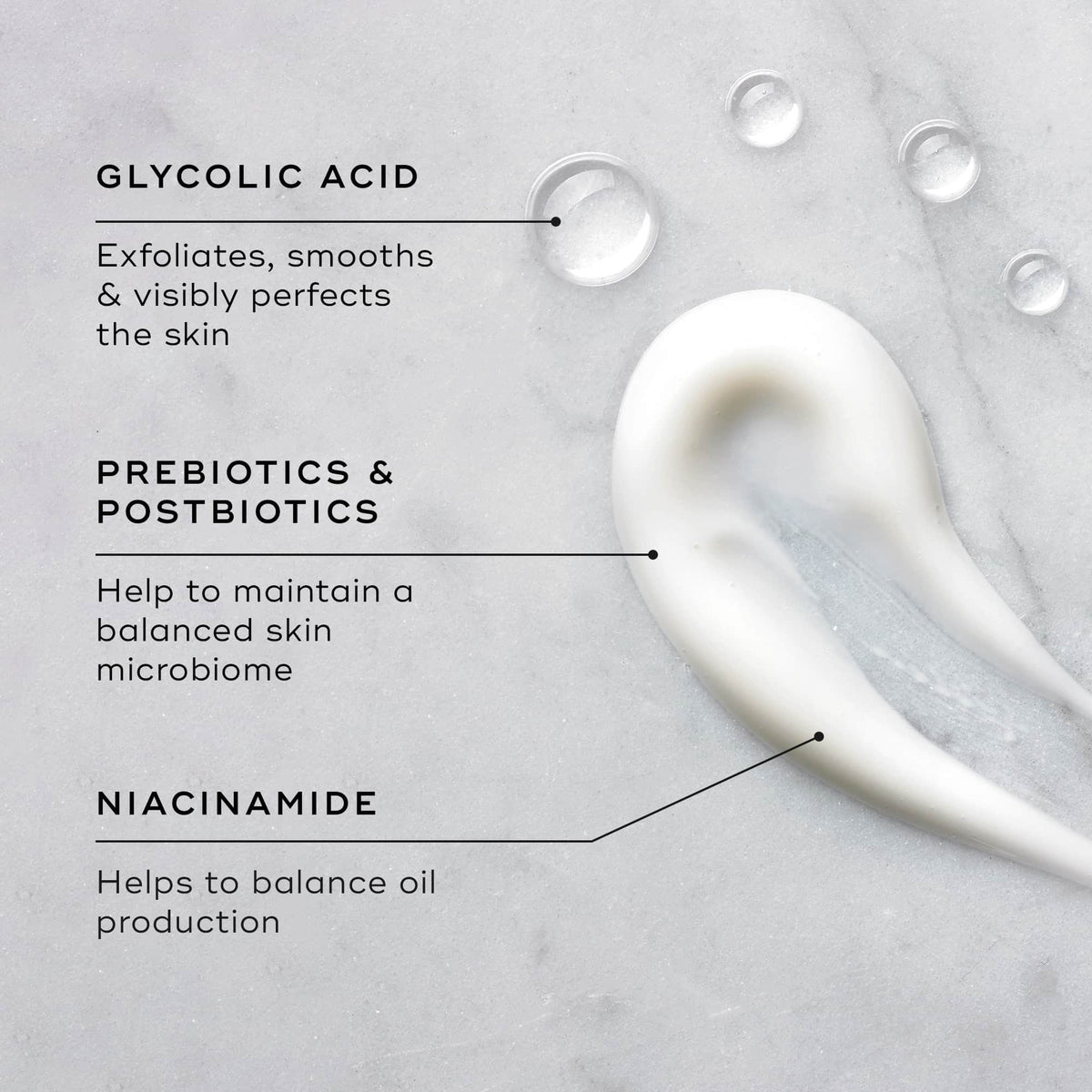 Medik8 Balance Moisturiser 50ml - Balance Moisturiser and Glycolic Acid Activator Ingredients