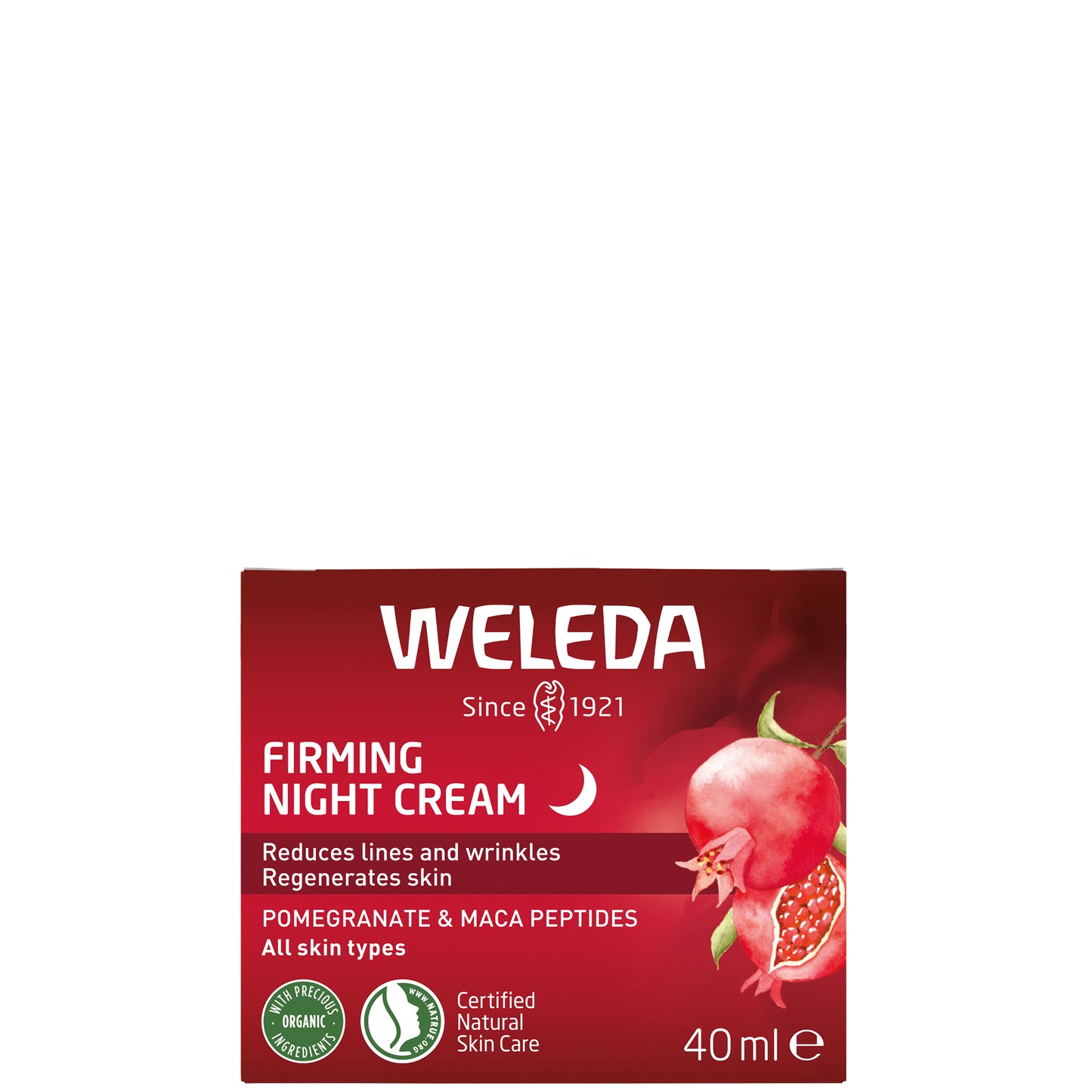 Weleda Pomegranate & Maca Peptides Firming Night Cream 40ml