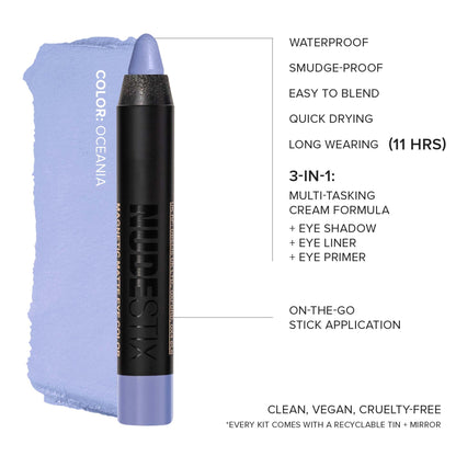 NUDESTIX Dreamy Easy Eyes Mini 3-Piece Kit