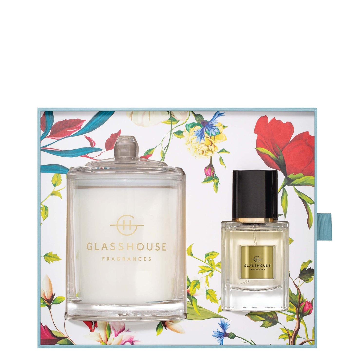 Glasshouse Fragrances Moon and Back Eau de Parfum 30ml and Candle 200g Duo